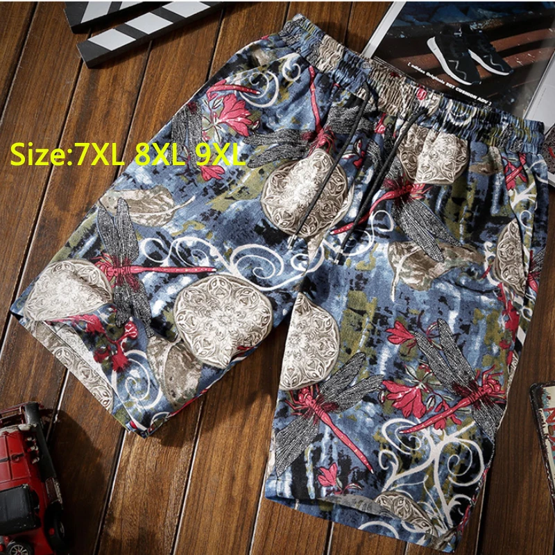 Shorts Many-Styles XL-4XL Plus-Size Casual Summer 8XL Thin Straight 9XL New 5XL More