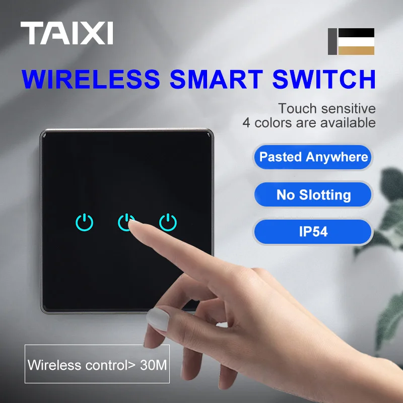 Wireless Smart Touch Switch Smart Life Wall Switch Waterproof IP54 AC220V 10ASwitches AliExpress
