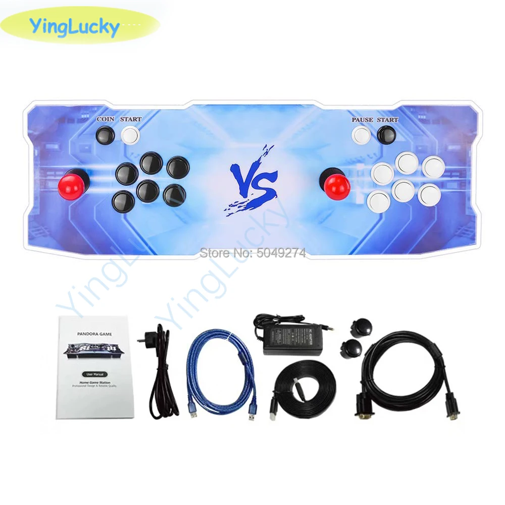 Yinglucky Pandora box 3D saga 2650 в 1 семейная версия 40p Аркада PCB бесплатно играть монета видео