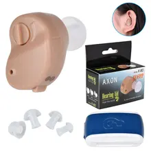Aparelhos auditivos amplificadores de som para os idosos som amplificador de voz controle de volume instrumento plugue da orelha mini sem fio próteses da orelha