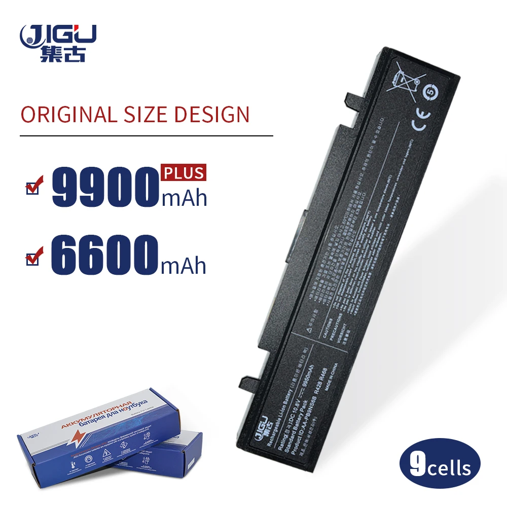JIGU 9 ячеек аккумулятора AA-PB9NC6B AA-PB9NC6W для Samsung R523 R525 R528 R530 R580 R581 R590 R610 R620 R700 R710 R718 R720 R540