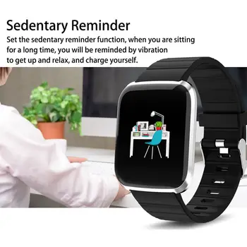 

116Pro Bluetooth Smart Band Color Screen Bracelet Sports Wristbands Fitness Tracker Heart Rate Monitor for Android IOS