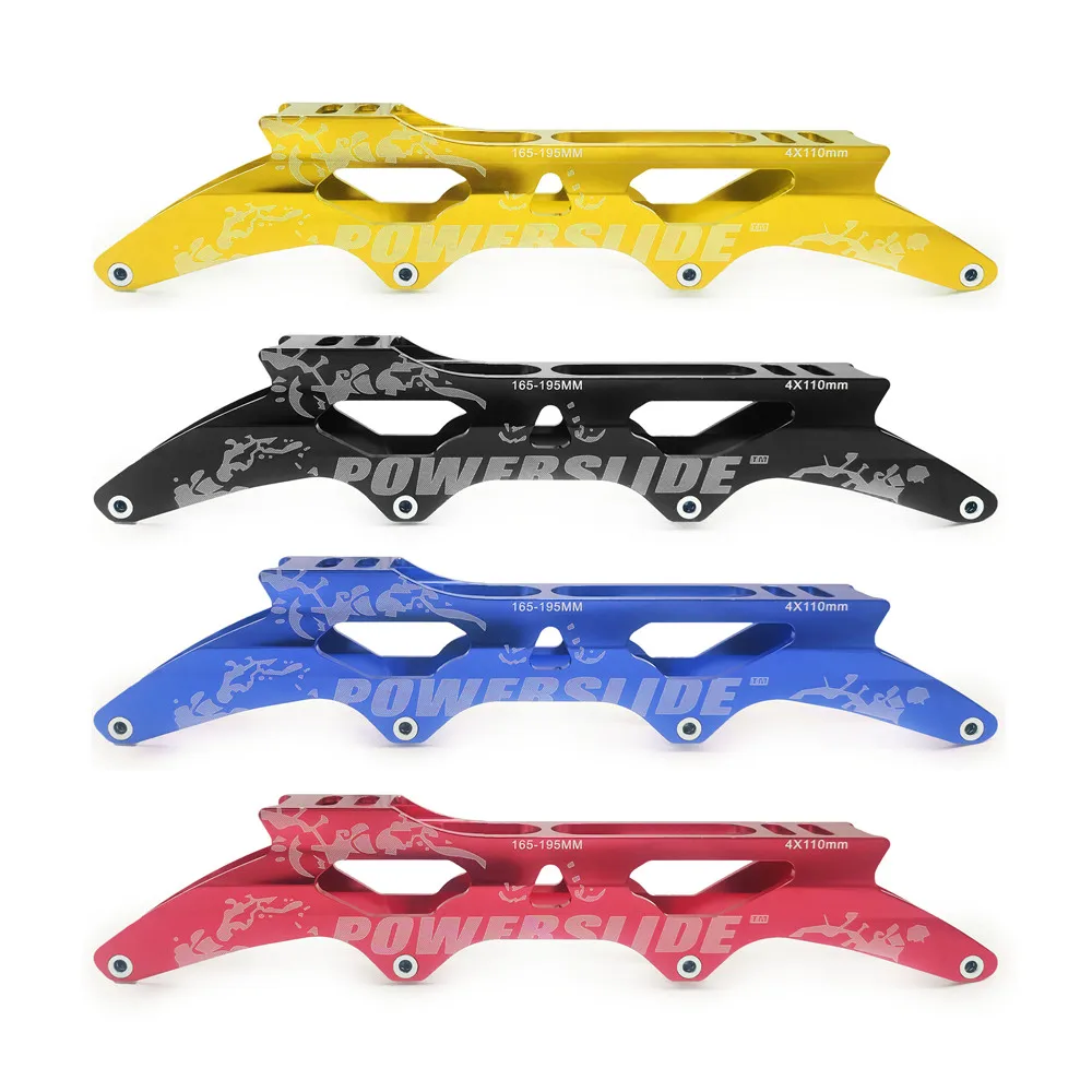 PS S3 Inline Speed Skating Frame for 4 Wheels 90mm 100mm 110mm Skates Base with Aluminium Alloy 4*100 4*110 Chassis bolts | Спорт и