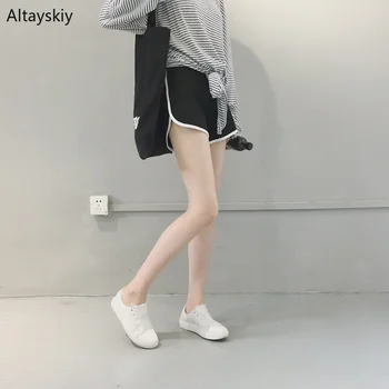 

Shorts Women Soft Loose Trendy Elegant All-match High-quality Korean Style Leisure Daily Womens Female Lovely Simple 2020 New