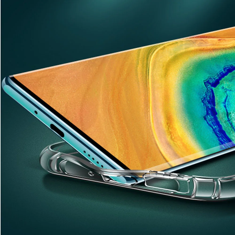 Для Huawei mate20 30pro P30 lite nova4e Чехол для мобильного телефона креативный прозрачный противоударный силиконовый чехол