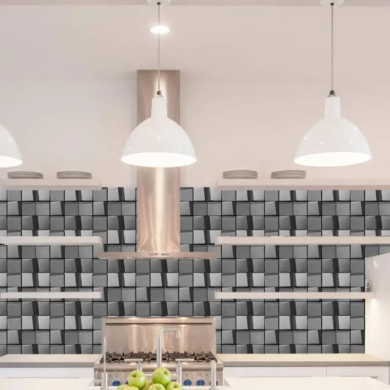 10 шт./компл. мозаичный стикер для настенной плитки водостойкие наклейки из ПВХ