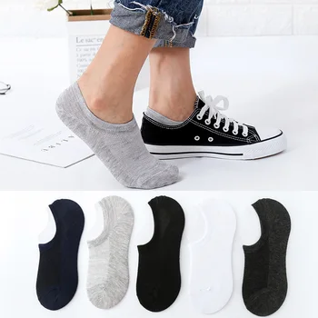 

10Pcs=5Pair Solid Mesh Men's Socks Invisible Ankle Socks Men Summer Breathable Thin Male Boat Socks HOT SALE 2020
