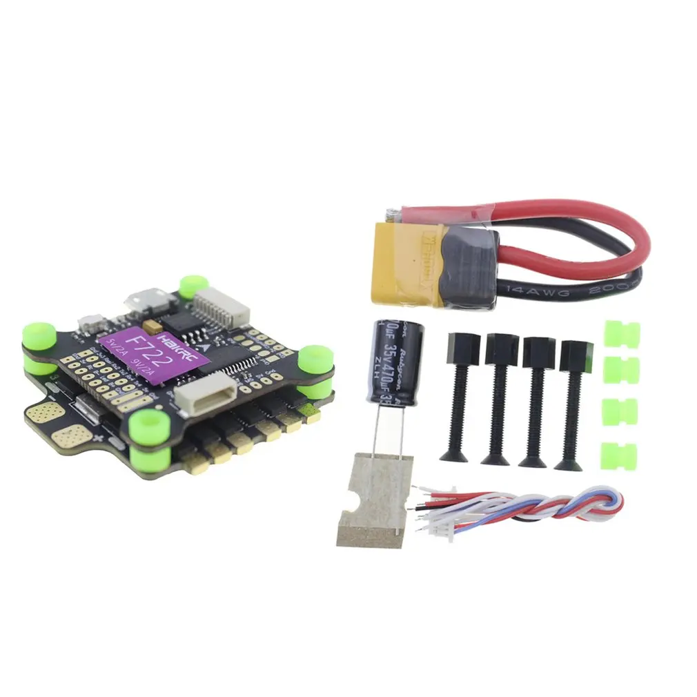 

HAKRC F405 Flight Controller 5V 9V Dual BEC OSD 3-9S MPU6000 For RC Drone FPV Racing Parts Accessory