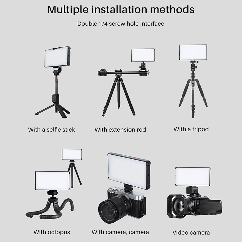  YONGNUO YN365 RGB LED Video Light 12W Pocket On Camera Colorful Photography Lighting For Sony Nikon - 4000207022565