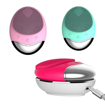 

Electric Facial Cleansing Brush Imported Wireless No Dead Corner Pore Dirts Cleanse Anti Aging Wrinkle Silicone Brush