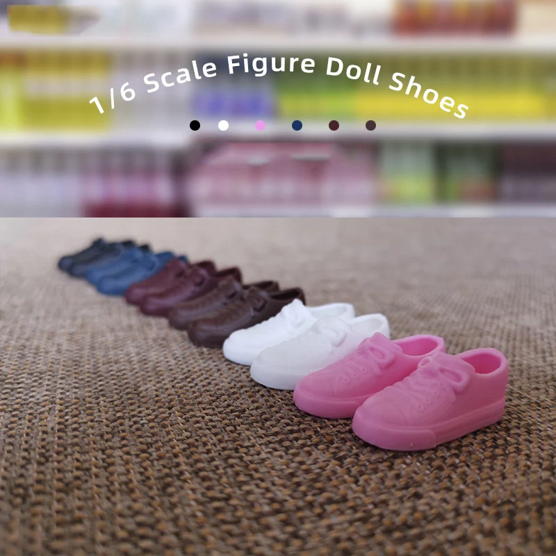 HOUZIWA Blyth Doll Shoes Plastic Doll Sneaker Shoes For Azone,Kurhn,Licca,barbes 1/6 Dolls