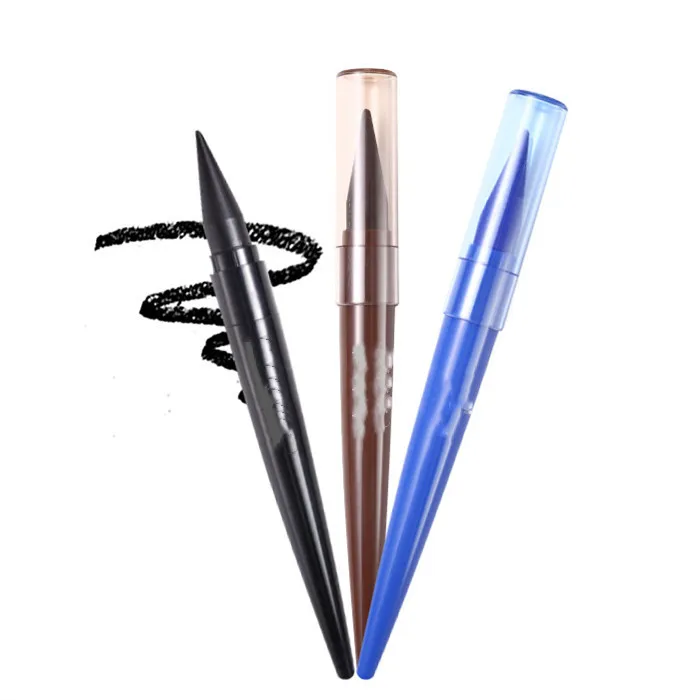 1 шт. Водостойкая Подводка для глаз черный/синий/коричневый матовый стойкий макияж для глаз Быстросохнущий Водостойкий карандаш для глаз оптом