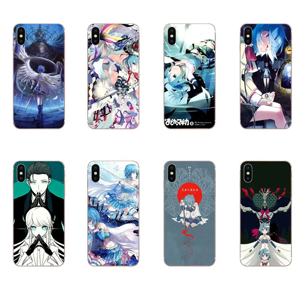 Для Huawei P7 P8 P9 P10 P20 P30 Lite Mini Plus Pro 2017 2018 2019 ультратонкий узор Sayaka Miki Puella Magi Madoka Magica |