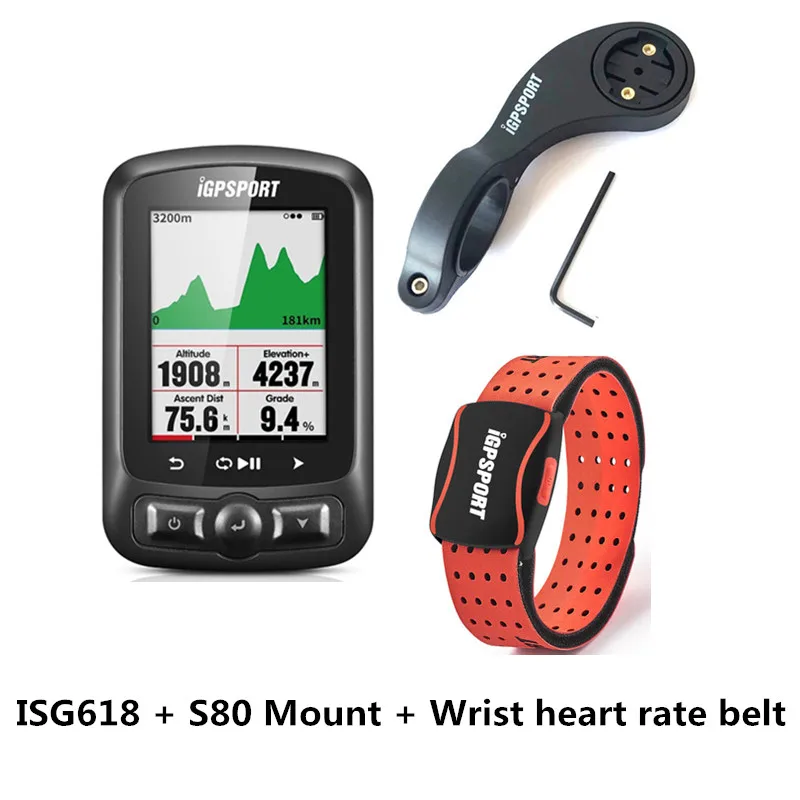 Option 11 I gps порт IGS618 ANT+ gps компьютер велосипедный Bluetooth беспроводной секундомер водонепроницаемый велосипедный датчик настольный компьютер абсолютно - Цвет: Option 11