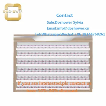 

Nail salon furniture manicure with nail polish display rack acrylic for nail polish wall rack