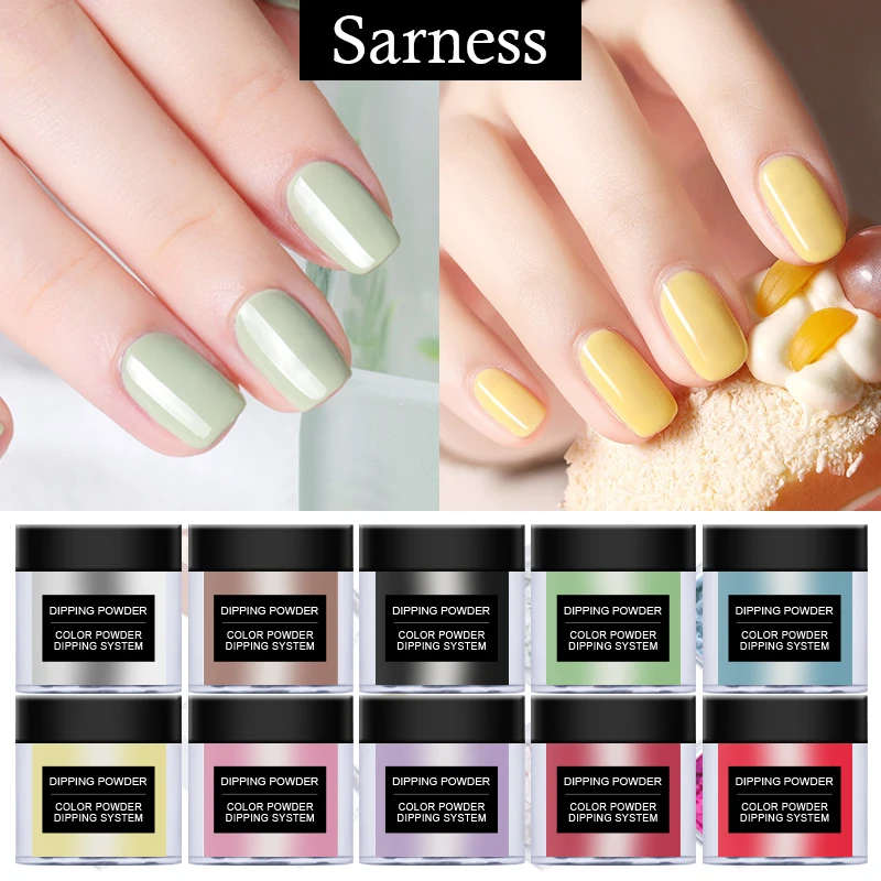 Sarness 18 г пропиленовый порошок сухие Блестки для украшения ногтей градиент