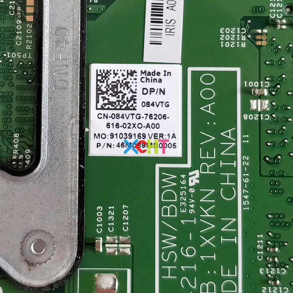 amazing  CN-084VTG 084VTG 84VTG w i3-5005U CPU 14216-1 PWB:1XVKN REV:A00 w N16V-GM-B1 for Dell 3458 Laptop P