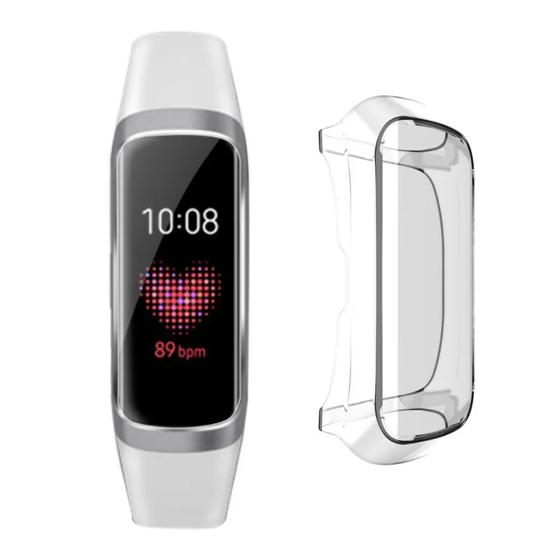 1 шт. Мягкий ТПУ защитный чехол для samsung Galaxy Fit e смарт-часы крышка экрана протектор оболочки ремешок аксессуары