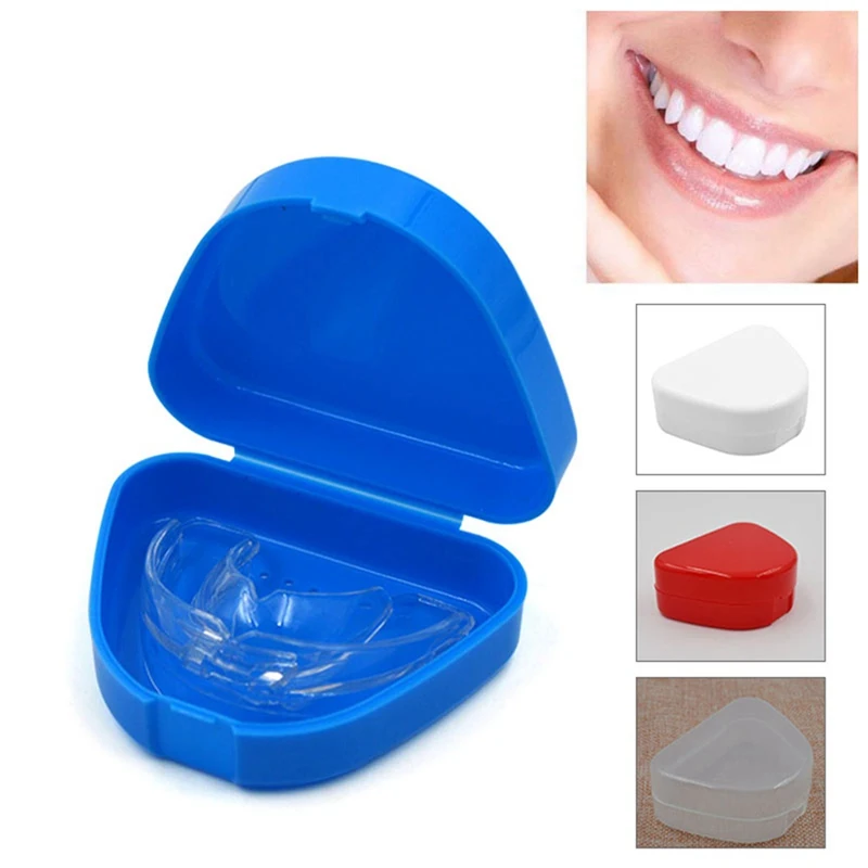 Горячая, коробка для хранения протезов для ванной, футляр для стоматологических ложных зубов, контейнер для ортодонтического рта, пластиковый контейнер для хранения