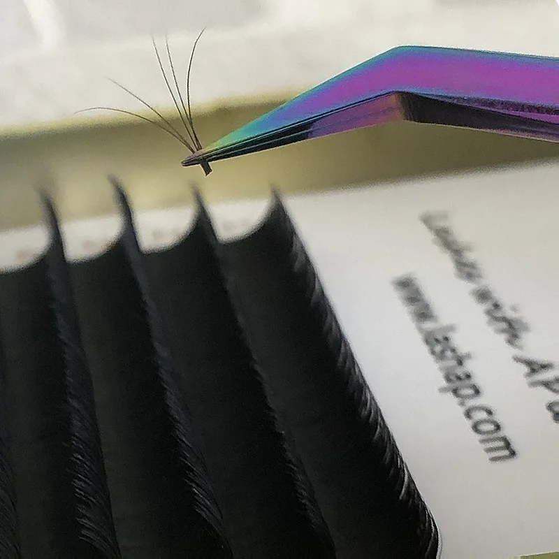 

LASHAP Easy Fan Eyelashes Extensions 0.05mm all size thickness handmade bloom volume fan false eyelash maquiagem makeup tool