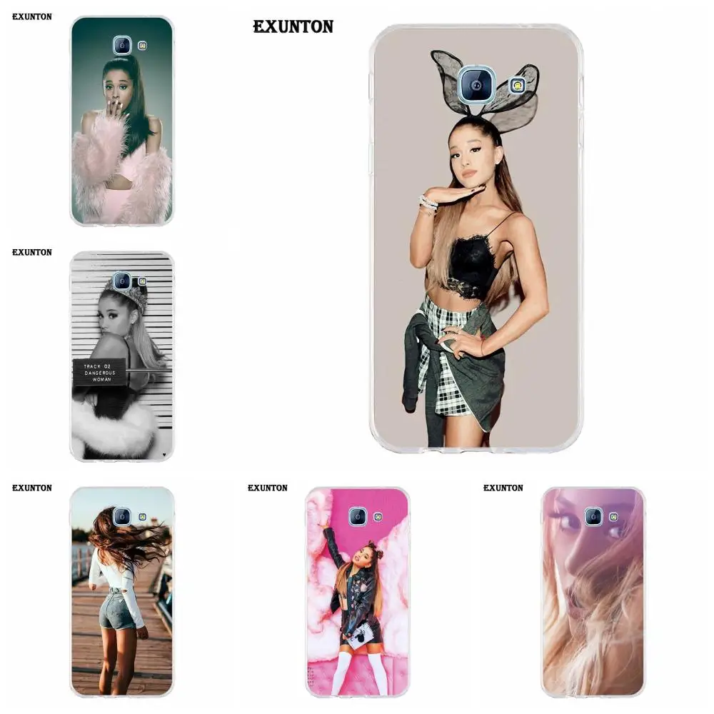 Для Galaxy J1 J2 J3 J330 J4 J5 J6 J7 J730 J8 2015 2016 2017 2018 mini Pro мягкая Capa Singer Ariana Grande Back | Мобильные