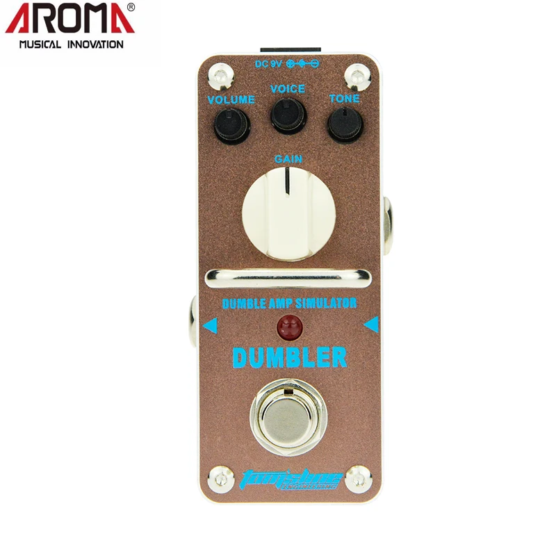 Арома ADR-3 Dumbler Amp симулятор гитары педаль эффектов мини одна педаль эффектов для электрогитары True Bypass