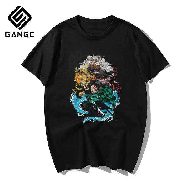 

Demon Blame Tshirt Kimetsu No Yaiba Japanese Anime T Shirt Men Fashion Demon Slayer Funny Cartoon T-shirt Hip Hop Top Tees