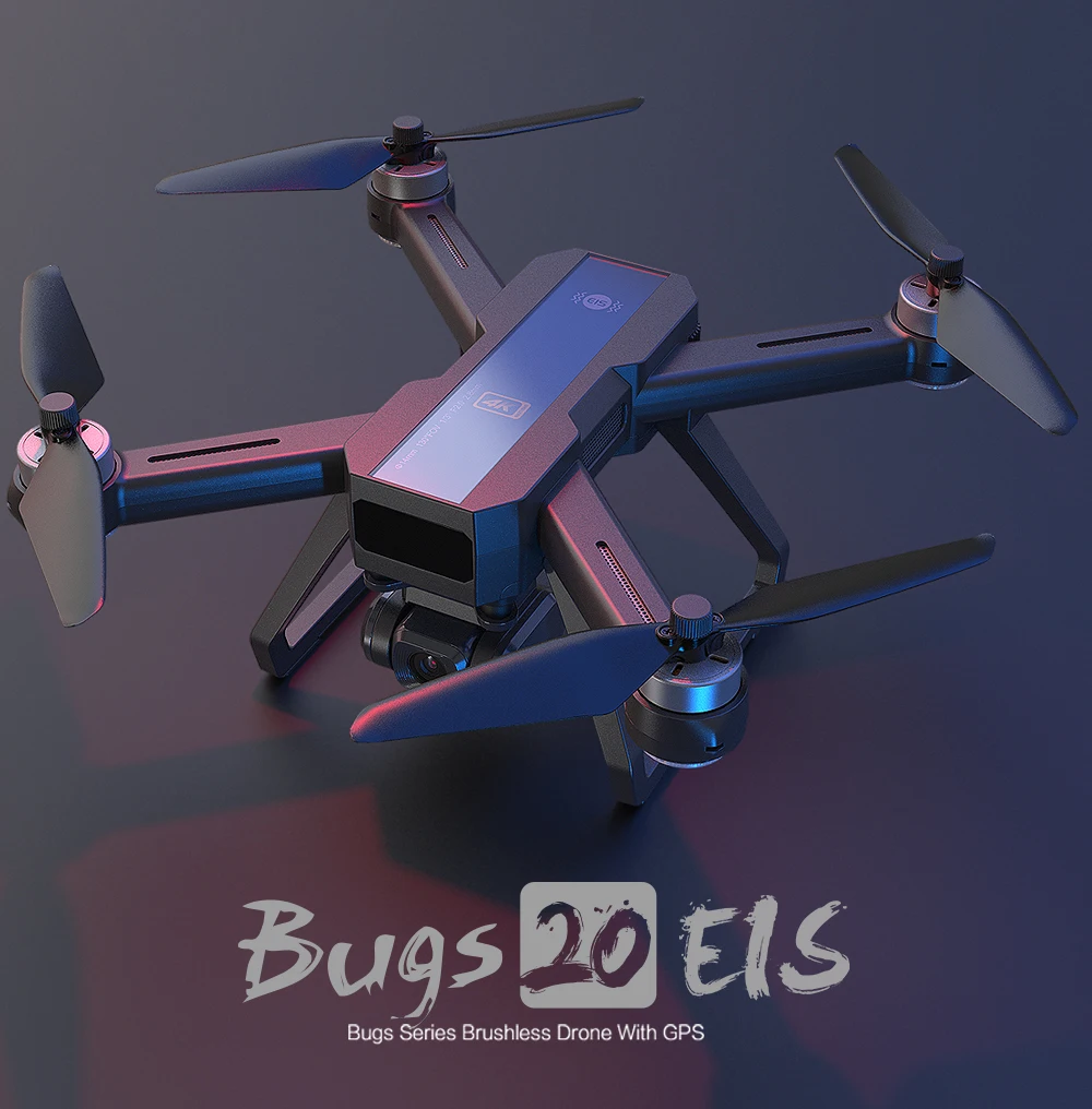 B20 Professional Self Sabilization Camera Drone 4K HD GPS Quadcopter