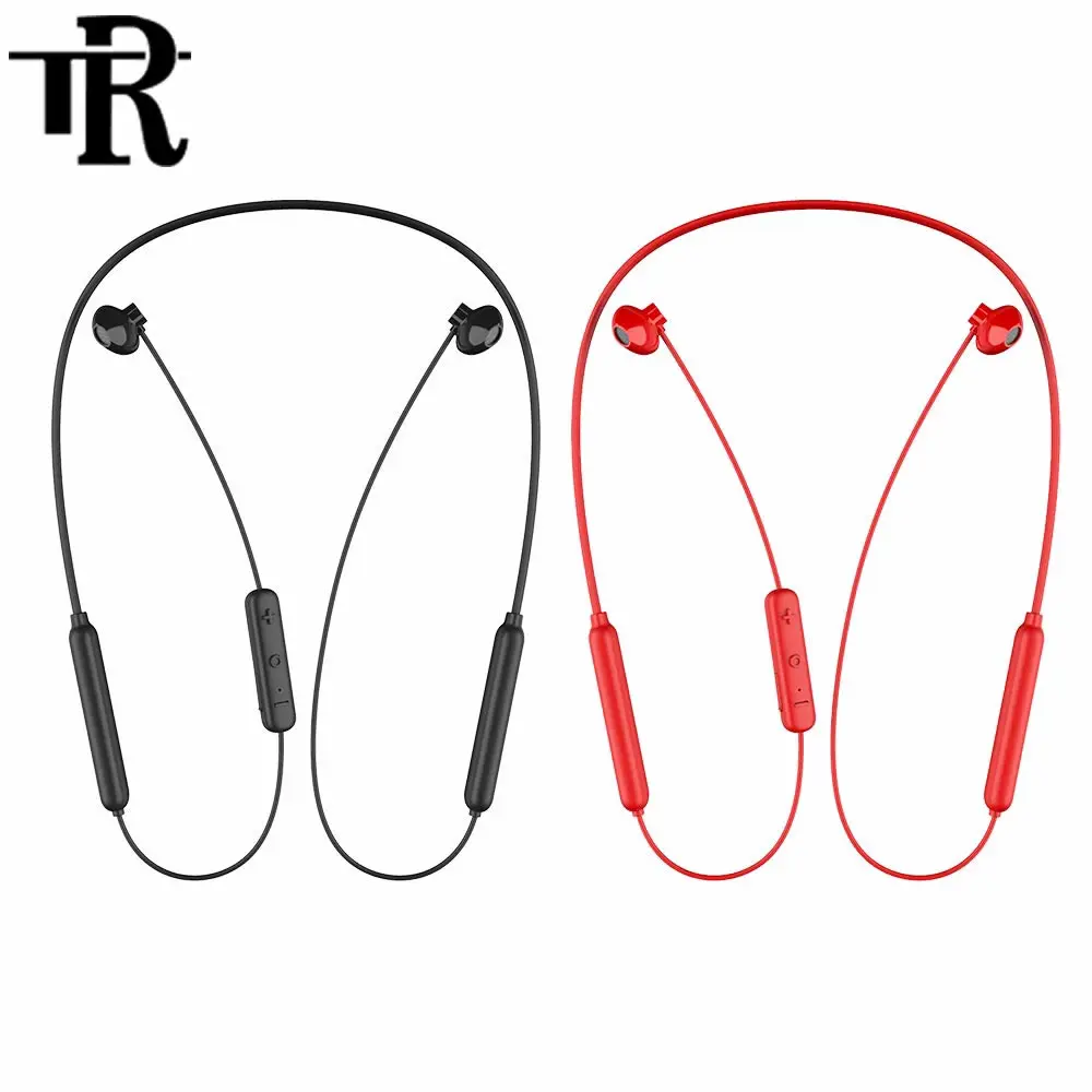 Беспроводные наушники RT Bluetooth 5 0 гарнитура с шейным ободом спортивные