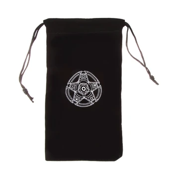 価格 Velvet Pentagram Tarot Card Storage Bag Toy Jewelry Home Mini Drawstring Package Board Game Tarot Storage Bag