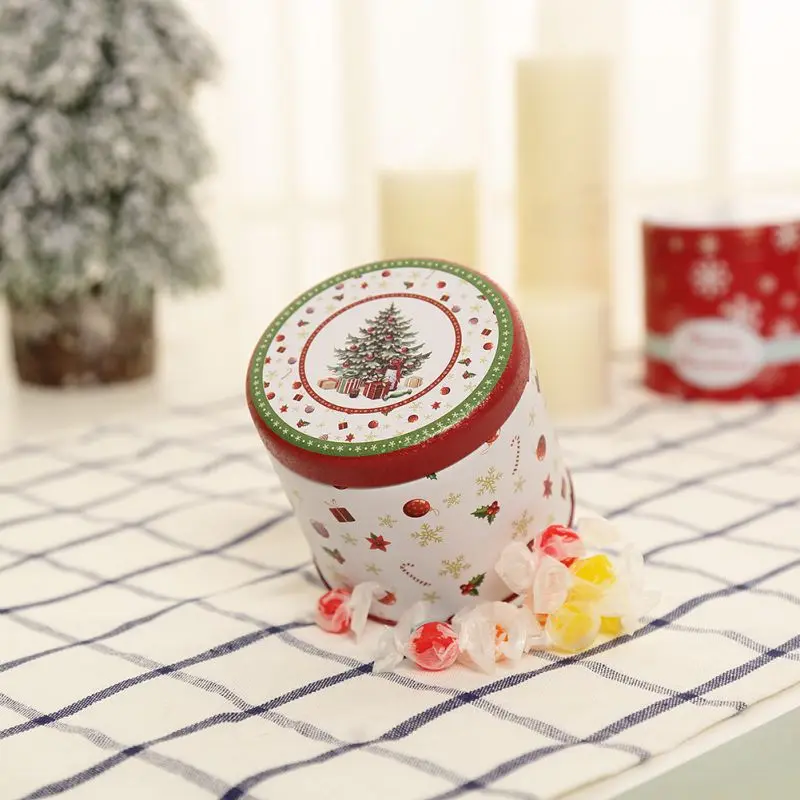 PChristmas коробка для конфет прочная рождественская ель подарок коробка с колокольчиками подарочные коробка контейнер для сумок поставки детские подарки см