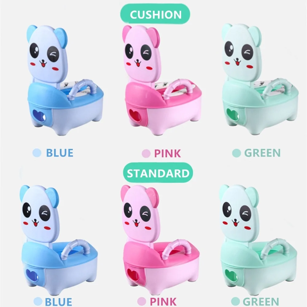 0-6 Years Old Children's Pot Soft Baby Potty Plastic Road Pot Infant Cute Baby Toilet Seat Boys And Girls Potty Trainer Seat WC 4