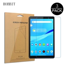 3 pces capa completa protetor de tela para lenovo tab m8 tablet claro lcd pet anti-risco película protetora TB-8505F TB-8705F tb-8505