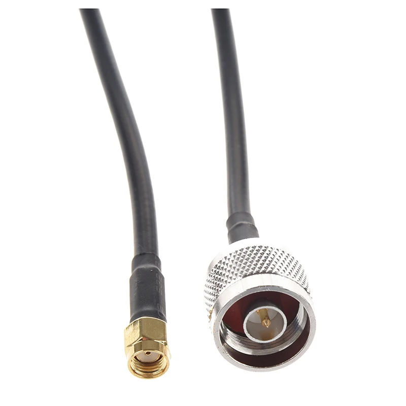 SODIAL(R) N штыревой разъем для RP SMA антенный кабель 1 м|Соединители| |