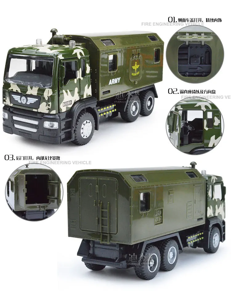 

Jianyuan Firefighting Military SWAT Alloy Car Model Combination Front-Mobile Belt Warrior Sound And Light CHILDREN'S Toy