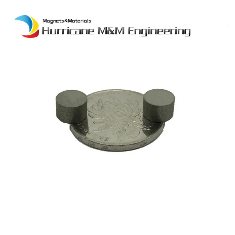 SmCo Disc Small Magnet Dia. 8x4mm Grade YXG28H 350 Degree Celsius High Temperature Permanent Rare Earth Magnets 24pcs