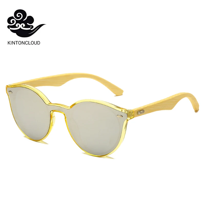 2021 Ladies Mens Girls Boys Hip Women Pilot Sunnies Lens Geometric Cork One Piece Mirrored Reflective Bamboo Wooden Sunglasses | Аксессуары
