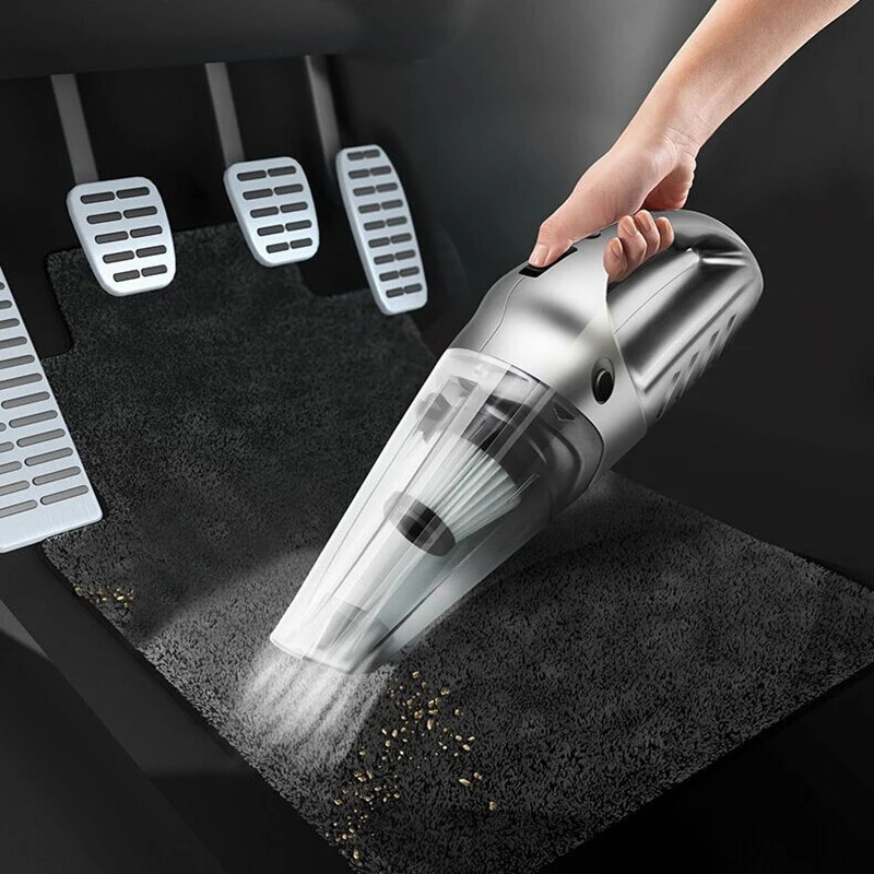 US $26.56 120W HandHeld Cordless Car Vacuum Cleaner Protable Car Vacuum Cleaner Car Wireless Vacuum Cleaner For CarHome