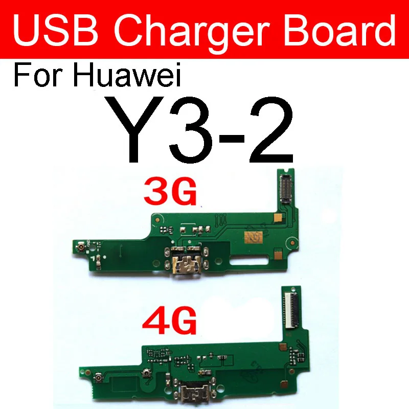 

USB зарядный порт для Huawei Y3-2 мобильный телефон 3G 4G USB зарядное устройство плата запасные части для ремонта