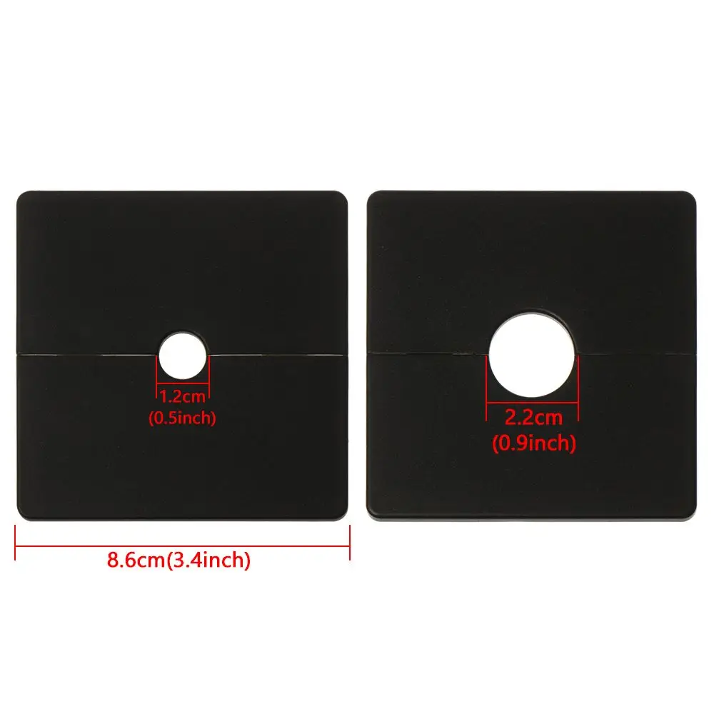 Hole Ornament Snap-on Panel Hardware Decorative Furniture Reserved Hole Cover Protective Vents Decor Cap Wall Wire Covers
