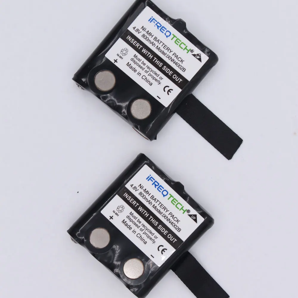 TLKR T80 IXNN4002B 800mAh Ni-MH batería para MOTOROLA TLKR T80 T80Ex XTR446 XTB446 XT180 XTK446 TLKR T61 T81 T5 T6 T7 T8 Radio