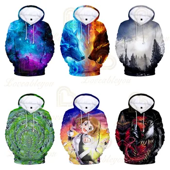 

New Arrival Hoodie 3D Print Men Women Boys Hoodies Sweatshirt Adult Child Size Clothes Fashion Design Pullover Clothing