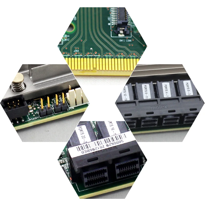 Карта управления LSI MageRAID 9361 24I 12 портов 6*8643 raid0/1/10/5/6 чипсет SAS3324 SATA |Платы