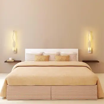 

Wall Lamp Bedside Lamp 16w White / Black Stairwell Energy-Saving Lamps Flashlight Living Room Office LED Wall Light Sturdy