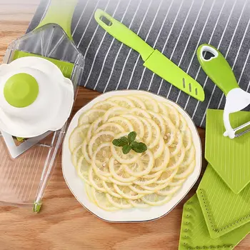

7 in 1 Multifunction Vegetable Food Slicer Dicer Nicer Chopper Carrot Vegetable Fruit Peeler P9C3
