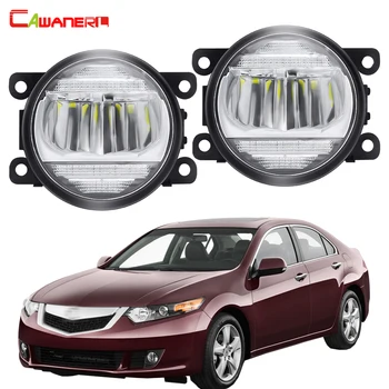 

2in1 Fog Light Assembly DRL 30W 8000LM Car Front Bumper LED Fog Light Daytime Running Lamp 12V For Acura TSX 2011 2012 2013 2014