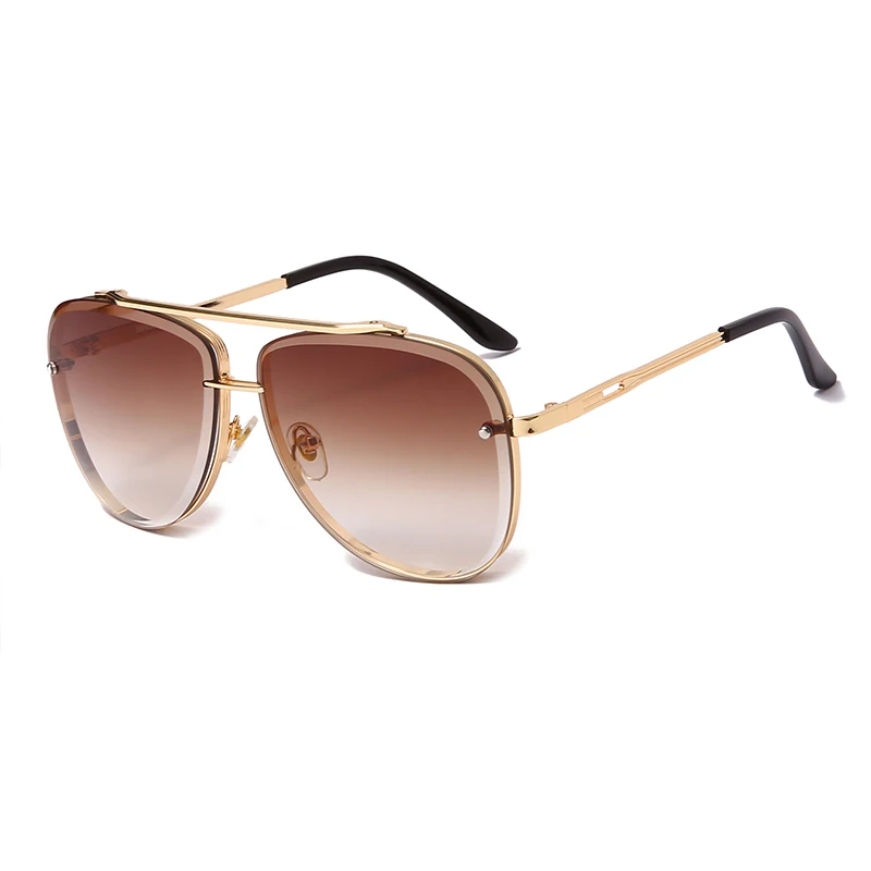 

Brand Design New Sunglasses Fashion Women Men Vintage Metal Sun glasses Luxury Sunglass UV400 Shades Eyewear gafas de sol