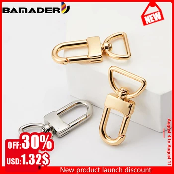 

BAMADER Metal Bag Buckle Classic Carabiner Purse Shoulder Strap Hooks Buckle Lobster Swivel Hook Key Ring Hardware Accessories
