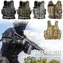 Водонепроницаемый Военный тактический жилет, боевой жилет для ношения на открытом воздухе, защитный жилет для охоты, бронежилет для боевых действий
