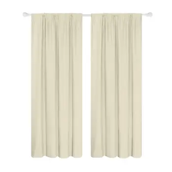 

Linen Curtains Room Darkening Light Blocking Thermal Insulated Heavy Weight Textured Rich Fine Linen Burlap Curtains for Bedroom